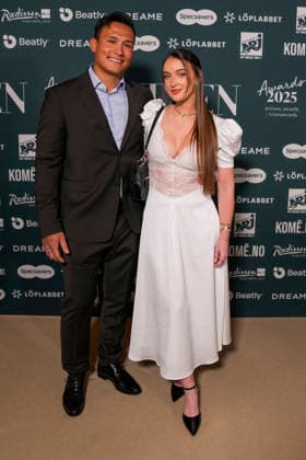Vixen Awards 2025 Oslo, Norway 20260123 Oda Rikheim arrives at the red carpet for the Vixen Awards 2025 at the Radisson Blu Plaza Hotel in Oslo on Friday Photo Fredrik Varfjell NTB Oslo Norway TNRcB4r7jWQ EDITORIAL USE ONLY Ref ENTTNRcB4r7jWQ jpg  Copyright: xFredrikxVarfjellx xNTBx
