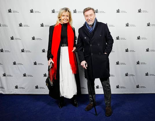 GÖTEBORG, SWEDEN 20260123 Janne Josefsson and company arrive for the opening of the Gothenburg Film Festival at the Draken cinema GÖTEBORG SWEDEN x9200x  Copyright: xBjörnxLarssonxRosvall TTx GÖTEBORGS FILMFESTIVAL 2026 Q-yjGSaF5Ac