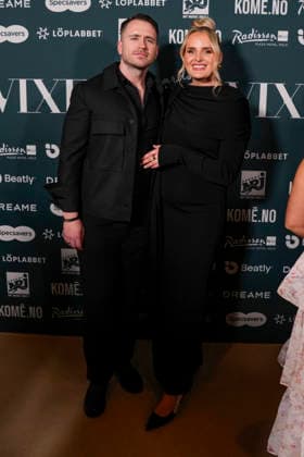 Vixen Awards 2025 Oslo, Norway 20260123 Robert Brankovic and Martine Halvorsen arrive on the red carpet for the Vixen Awards 2025 at the Radisson Blu Plaza Hotel in Oslo on Friday Photo Fredrik Varfjell NTB Oslo Norway TQtELoUquJE EDITORIAL USE ONLY Ref ENTTQtELoUquJE jpg  Copyright: xFredrikxVarfjellx xNTBx