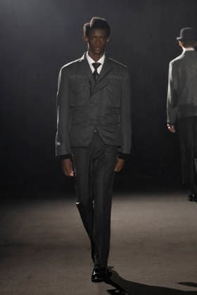 Junya Watanabe MAN Fashion Show Men Ready to Wear Fall Winter 2026 2027 Collection , during Paris Fashion Week, on January 23, 2026 Junya Watanabe MAN Fashion Show Men Ready to Wear Fall Winter 2026 2027 Collection , during Paris Fashion Week, on January 23, 2026 Paris France  Copyright: xAgencex xBestimagexAgencex xBestimagex