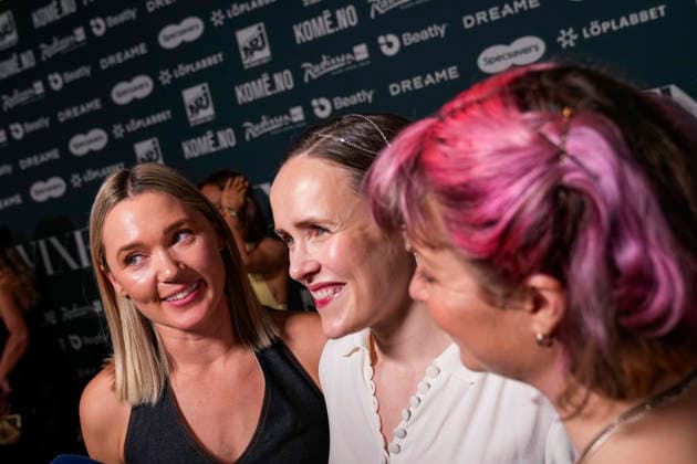 Vixen Awards 2025 Oslo, Norway 20260123 Faebrik girls Ingrid Bergtun, Mari Nordén and Ingrid Vik Lysne arrive at the red carpet for the Vixen Awards 2025 at the Radisson Blu Plaza Hotel in Oslo on Friday Photo Fredrik Varfjell NTB Oslo Norway ZJgArw FmJU EDITORIAL USE ONLY Ref ENTZJgArw FmJU jpg  Copyright: xFredrikxVarfjellx xNTBx