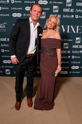 Vixen Awards 2025 Oslo, Norway 20260123 Alex Noddeland and Lea Steen arrive on the red carpet for the Vixen Awards 2025 at the Radisson Blu Plaza Hotel in Oslo on Friday Photo Fredrik Varfjell NTB Oslo Norway PQRe xYKP1E EDITORIAL USE ONLY Ref ENTPQRe xYKP1E jpg  Copyright: xFredrikxVarfjellx xNTBx