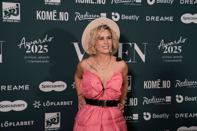 Vixen Awards 2025 Oslo, Norway 20260123 Camilla Bakken arrives at the red carpet for the Vixen Awards 2025 at the Radisson Blu Plaza Hotel in Oslo on Friday Photo Fredrik Varfjell NTB Oslo Norway CQp9AWbzTVo EDITORIAL USE ONLY Ref ENTCQp9AWbzTVo jpg  Copyright: xFredrikxVarfjellx xNTBx