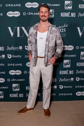 Vixen Awards 2025 Oslo, Norway 20260123 Tobias Brandal Busaet arrives on the red carpet for the presentation of the Vixen Awards 2025 at the Radisson Blu Plaza Hotel in Oslo on Friday Photo Fredrik Varfjell NTB Oslo Norway 4u74R9caXx0 EDITORIAL USE ONLY Ref ENT4u74R9caXx0 jpg  Copyright: xFredrikxVarfjellx xNTBx