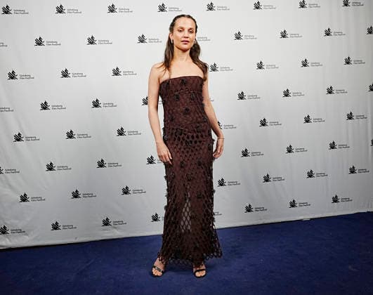 GÖTEBORG, SWEDEN 20260123 Alicia Vikander arrives at the opening of the Gothenburg Film Festival at the Draken cinema GÖTEBORG SWEDEN x9200x  Copyright: xBjörnxLarssonxRosvall TTx GÖTEBORGS FILMFESTIVAL 2026 Gn9-inRpIA0