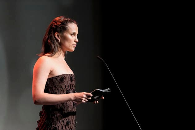 GÖTEBORG, SWEDEN 20260123 Alicia Vikander speaks at the opening of the Gothenburg Film Festival at the Draken cinema GÖTEBORG SWEDEN x9200x  Copyright: xBjörnxLarssonxRosvall TTx GÖTEBORGS FILMFESTIVAL 2026 8L7rYzy5CjU