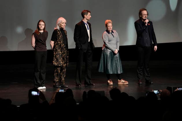 GÖTEBORG, SWEDEN 20260123 Hedvig Nilsson, Marika Lindström, Adam Lundgren, Adam Lundgren, Lovisa Charlier and Marcus Carlsson , the team behind the inaugural film The Beekeeper, are on stage at the opening of the Gothenburg Film Festival at the Draken cinema GÖTEBORG SWEDEN x9200x  Copyright: xBjörnxLarssonxRosvall TTx GÖTEBORGS FILMFESTIVAL 2026 1xGhEFNFMVk