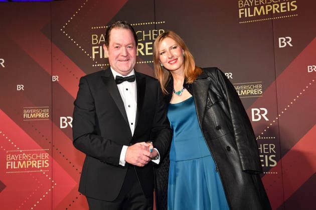Jürgen Tonkel with company 47 Bavarian Film Award Prize, Award Prinzregententheater Munich January 23, 2026