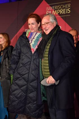 Friedrich von Thun with daughter Gloria 47 Bavarian Film Award Prize, Award Prinzregententheater Munich January 23, 2026
