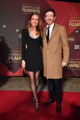 Oliver Berben with wife 47 Bavarian Film Award Prize, Award Prinzregententheater Munich January 23, 2026