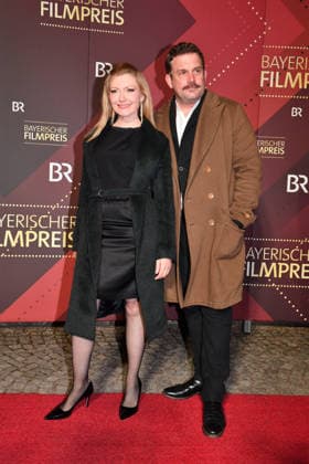 Sebastian Bezzel with his wife Johanna Christine Gehlen 47 Bavarian Film Award Prize, Award Prinzregententheater Munich January 23, 2026