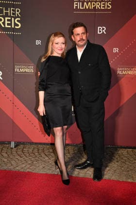 Sebastian Bezzel with his wife Johanna Christine Gehlen 47 Bavarian Film Award Prize, Award Prinzregententheater Munich January 23, 2026