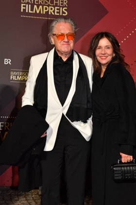 Michael Brandner with wife Karin 47 Bavarian Film Award Prize, Award Prinzregententheater Munich January 23, 2026