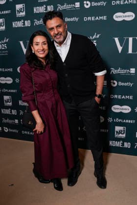 Vixen Awards 2025 Oslo, Norway 20260123 Iram Zahid and Wasim Zahid arrive on the red carpet for the Vixen Awards 2025 at the Radisson Blu Plaza Hotel in Oslo on Friday Photo Fredrik Varfjell NTB Oslo Norway XFZrvCYCKyw EDITORIAL USE ONLY Ref ENTXFZrvCYCKyw jpg  Copyright: xFredrikxVarfjellx xNTBx