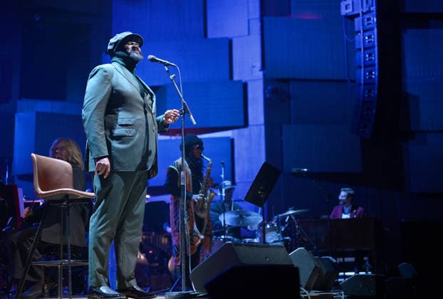 Gregory Porter Concert at the Opening of the Zagreb Jazz Festival Award-winning American musician Gregory Porter and his band, accompanied by the Zagreb Philharmonic Orchestra, performed at the Vatroslav Lisinski Concert Hall on the occasion of the opening of the 17th Zagreb Jazz Festival on January 23, 2026 in Zagreb, Croatia.  NevaxZganec PIXSELL