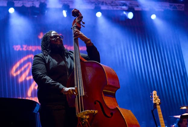 Gregory Porter Concert at the Opening of the Zagreb Jazz Festival Award-winning American musician Gregory Porter and his band, accompanied by the Zagreb Philharmonic Orchestra, performed at the Vatroslav Lisinski Concert Hall on the occasion of the opening of the 17th Zagreb Jazz Festival on January 23, 2026 in Zagreb, Croatia.  NevaxZganec PIXSELL