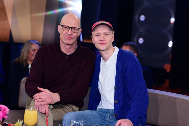 Joachim Meyerhoff and Bruno Alexander as guests on the NDR Talk Show on 23 1 2026 in Hamburg NDR Talk Show on 23 1 2026 in Hamburg