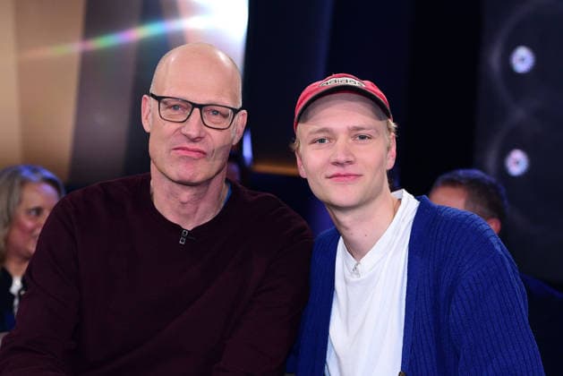 Joachim Meyerhoff and Bruno Alexander as guests on the NDR Talk Show on 23 1 2026 in Hamburg NDR Talk Show on 23 1 2026 in Hamburg