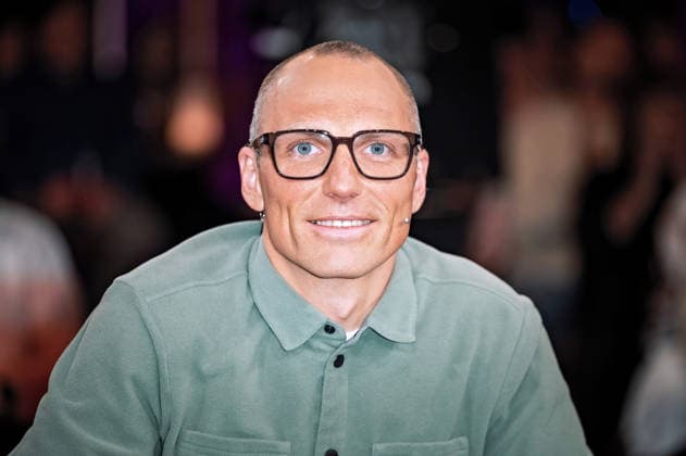 MDR Riverboat Ex biathlete Erik Lesser on the occasion of the recording of the MDR talk show Riverboat on 23 01 2026 in the Mediacity Leipzig 20260123SFL0053