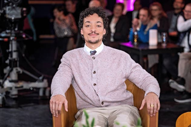 MDR Riverboat presenter and comedian Aurel Mertz on the occasion of the recording of the MDR talk show Riverboat on 23 01 2026 at Mediacity Leipzig 20260123SFL0017