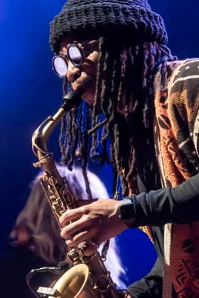 Croatia, Zagreb, 230126. Trg Stjepana Radica. Gregory Porter and the Zagreb Philharmonic Orchestra, as part of the 17th JazzZg festival, held a concert at the Vatroslav Lisinski Concert Hall. Photo: Darko Tomas CROPIX Copyright: xxDarkoxTomasx porter30-230126