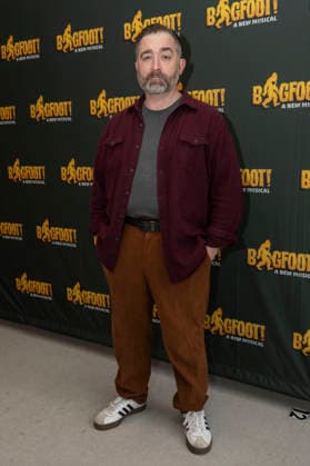 January 23, 2026, New York, New York, USA: KEVIN SCIRETTA poses for photos at Manhattan Theatre Club Studios to promote the debut of the upcoming show Bigfoot! at theÃ‚ New York City Center Stage I in New York. 23 January 2026 New York USA - ZUMAa265 20260123_zep_a265_004 Copyright: xEricxAcquayex