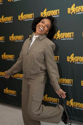 January 23, 2026, New York, New York, USA: AMBER RUFFIN poses for photos at Manhattan Theatre Club Studios to promote the debut of the upcoming show Bigfoot! at theÃ‚ New York City Center Stage I in New York. 23 January 2026 New York USA - ZUMAa265 20260123_zep_a265_006 Copyright: xEricxAcquayex