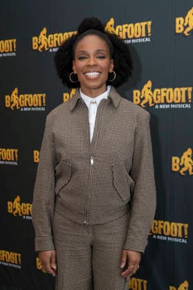 January 23, 2026, New York, New York, USA: AMBER RUFFIN poses for photos at Manhattan Theatre Club Studios to promote the debut of the upcoming show Bigfoot! at theÃ‚ New York City Center Stage I in New York. 23 January 2026 New York USA - ZUMAa265 20260123_zep_a265_008 Copyright: xEricxAcquayex
