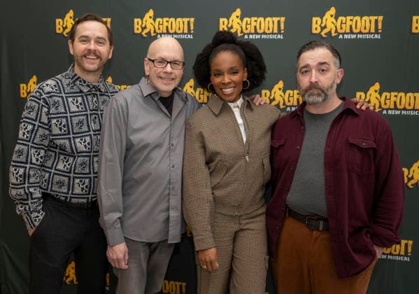 January 23, 2026, New York, New York, USA: The Creative team of Bigfoot! pose for photos at Manhattan Theatre Club Studios to promote their upcoming show at theÃ‚ New York City Center Stage I in New York. 23 January 2026 New York USA - ZUMAa265 20260123_zep_a265_012 Copyright: xEricxAcquayex