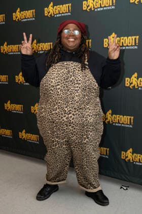 January 23, 2026, New York, New York, USA: JADE JONES poses for photos at Manhattan Theatre Club Studios to promote the debut of the upcoming show Bigfoot! at theÃ‚ New York City Center Stage I in New York. 23 January 2026 New York USA - ZUMAa265 20260123_zep_a265_017 Copyright: xEricxAcquayex