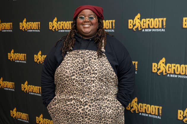 January 23, 2026, New York, New York, USA: JADE JONES poses for photos at Manhattan Theatre Club Studios to promote the debut of the upcoming show Bigfoot! at theÃ‚ New York City Center Stage I in New York. 23 January 2026 New York USA - ZUMAa265 20260123_zep_a265_019 Copyright: xEricxAcquayex