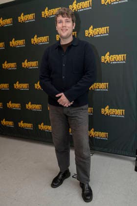 January 23, 2026, New York, New York, USA: GREY HENSON poses for photos at Manhattan Theatre Club Studios to promote the debut of the upcoming show Bigfoot! at theÃ‚ New York City Center Stage I in New York. 23 January 2026 New York USA - ZUMAa265 20260123_zep_a265_028 Copyright: xEricxAcquayex