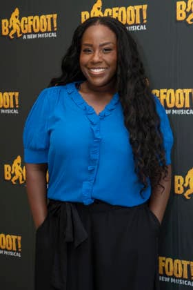 January 23, 2026, New York, New York, USA: CRYSTAL LUCAS-PERRY poses for photos at Manhattan Theatre Club Studios to promote the debut of the upcoming show Bigfoot! at theÃ‚ New York City Center Stage I in New York. 23 January 2026 New York USA - ZUMAa265 20260123_zep_a265_029 Copyright: xEricxAcquayex
