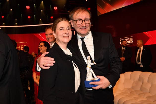 Rainer Bock with company 47 Bavarian Film Award Prize, Award Party Prinzregententheater Munich January 23, 2026