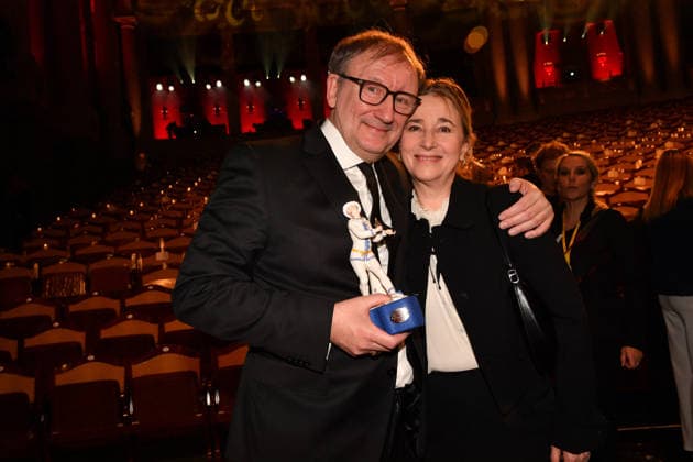 Rainer Bock with company 47 Bavarian Film Award Prize, Award Party Prinzregententheater Munich January 23, 2026