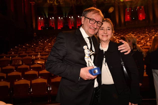 Rainer Bock with company 47 Bavarian Film Award Prize, Award Party Prinzregententheater Munich January 23, 2026