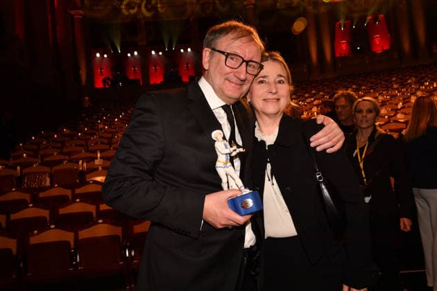 Rainer Bock with company 47 Bavarian Film Award Prize, Award Party Prinzregententheater Munich January 23, 2026
