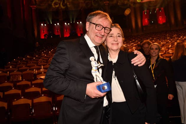 Rainer Bock with company 47 Bavarian Film Award Prize, Award Party Prinzregententheater Munich January 23, 2026