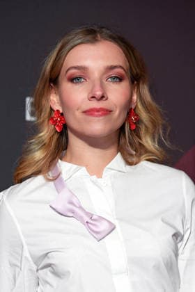 Annabella Zetsch at the arrival for the AWARD OF THE BAYERIAN FILM PRIZE 2025 at the Prinzregententheater in Munich on 23 01 2026