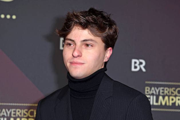 Simon Lucas at the arrival for the AWARD OF THE BAYERIAN FILM PRIZE 2025 at the Prinzregententheater in Munich on 23 01 2026