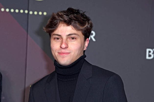 Simon Lucas at the arrival for the AWARD OF THE BAYERIAN FILM PRIZE 2025 at the Prinzregententheater in Munich on 23 01 2026