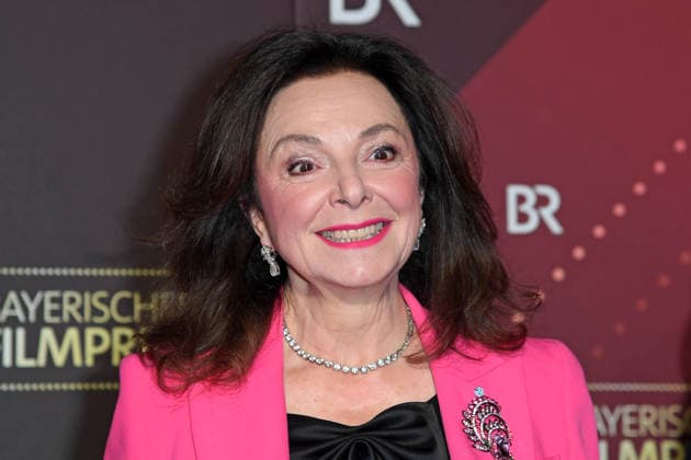 Uschi Dämmrich von Luttitz at the arrival for the AWARD OF THE BAYERIAN FILM PRIZE 2025 at the Prinzregententheater in Munich on 23 01 2026