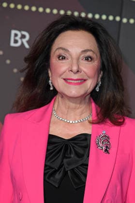 Uschi Dämmrich von Luttitz at the arrival for the AWARD OF THE BAYERIAN FILM PRIZE 2025 at the Prinzregententheater in Munich on 23 01 2026