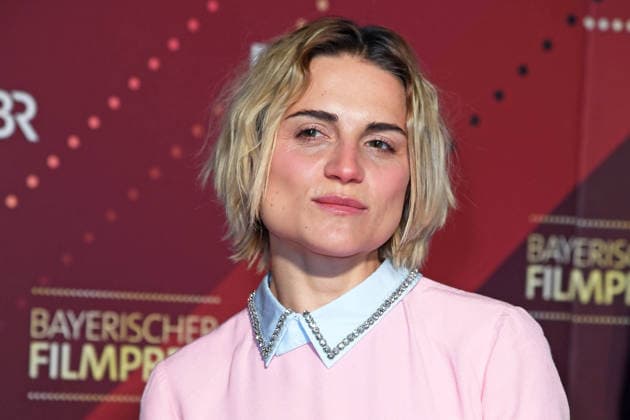 Mala Emde at the arrival for the AWARD OF THE BAYERIAN FILM PRIZE 2025 at the Prinzregententheater in Munich on 23 01 2026
