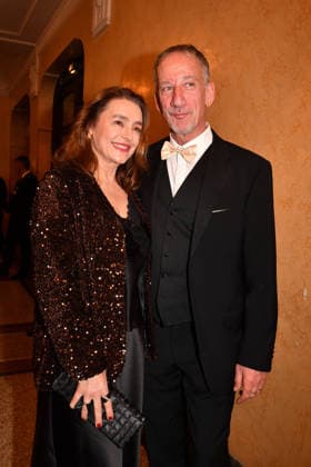 Heino von Statten with wife 47 Bavarian Film Award Prize, Award Party Prinzregententheater Munich January 23, 2026