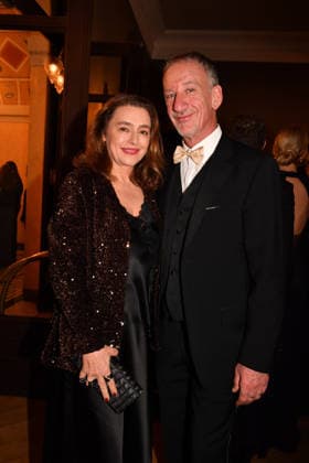 Heino von Statten with wife 47 Bavarian Film Award Prize, Award Party Prinzregententheater Munich January 23, 2026