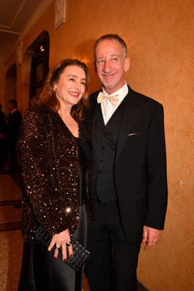Heino von Statten with wife 47 Bavarian Film Award Prize, Award Party Prinzregententheater Munich January 23, 2026
