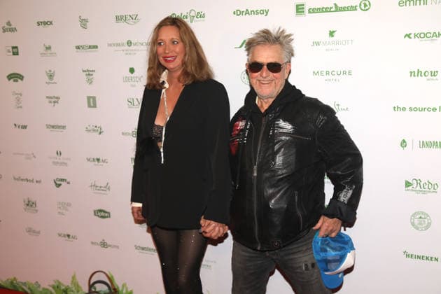 Jungle Party 2026 for the TV launch by Julian F M Stoeckel Berlin, 23 01 2026 Martin Semmelrogge with wife Regine Prause at the Jungle Party 2026 by Julian F M Stoeckel at the Hotel JW Marriott in Berlin Berlin Copyright: xMatthiasxGränzdörferx