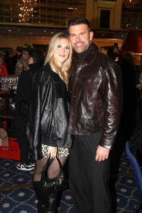 Jungle Party 2026 for the TV launch by Julian F M Stoeckel Berlin, 23 01 2026 Jay Khan US5 and his girlfriend Jessie Noe Scheuermann at the Jungle Party 2026 by Julian F M Stoeckel at the Hotel JW Marriott in Berlin Berlin Copyright: xMatthiasxGränzdörferx