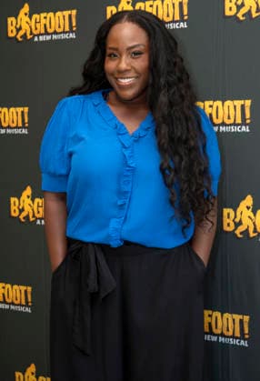 January 23, 2026, New York, Ny, United States: Crystal Lucas-Perry attends the new Off-Broadway musical Bigfoot! . Held at the Manhattan Theatre Club Rehearsal Studios in New York. Zuma Press January 23, 2026. New York United States - ZUMAp281 20260123_zea_p281_011 Copyright: xPhotoxImagexPressx